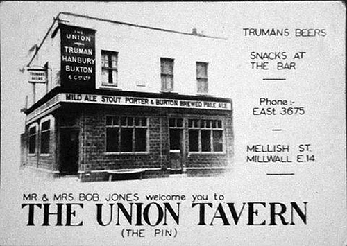 Union Tavern, 102 West Ferry Road, Poplar