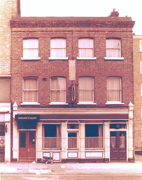Admiral Keppel, 232 Hoxton Street - in 1970