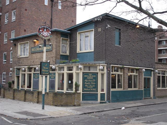 Belgrave Arms, 217 Queensbridge Road - in December 2006