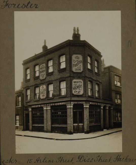 The Foresters, 15 Arline Street circa 1930's - H F Francis name is above the doorway