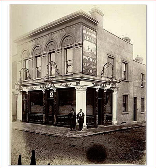 Weymouth Arms, 80 Weymouth Terrace, E2 - Licensee T Bugler