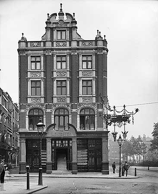 Leicester, 1 New Coventry Street, St Annes, Soho - in May 1895