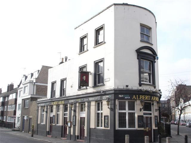 Albert Arms, 1 Gladstone street - in February 2007