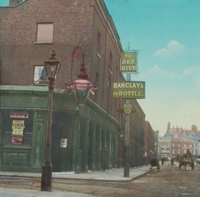 Beehive, Warner Street and Deverell street - in 1900