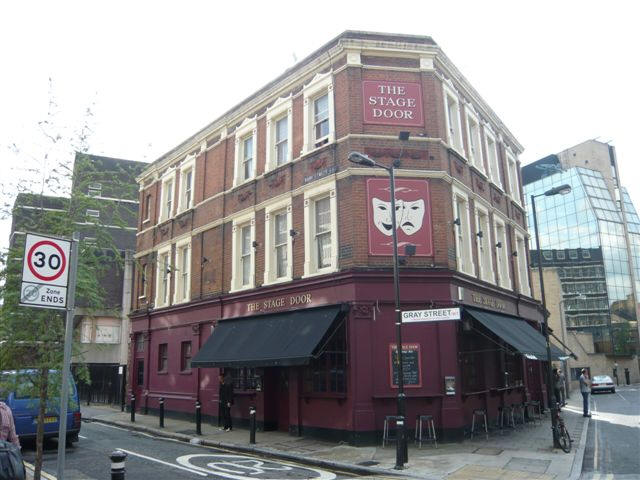 Halfway House, 28 Webber Street, London, SE1 in May 2008