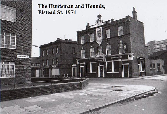 Huntsman & Hounds, 70 Elsted street, Walworth SE17 - in 1971