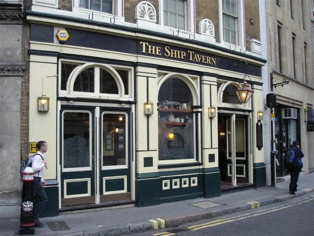 Ship Tavern,  27 Lime Street - in September 2006