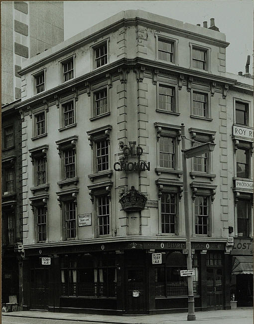 Old Crown, 33 New Oxford Street, St George Bloomsbury, WC1