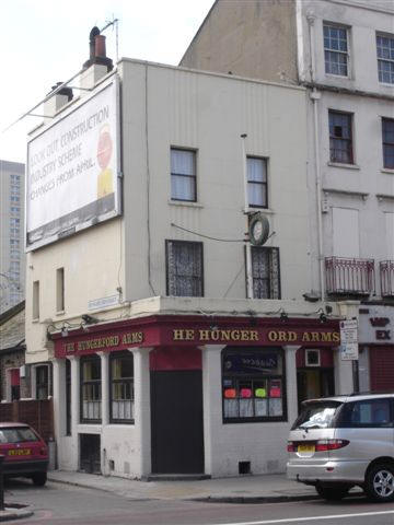 Hungerford Arms, 240 Commercial Road - in March 2007