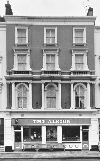 Albion, 17 Sussex Street, SW1 - in 1974