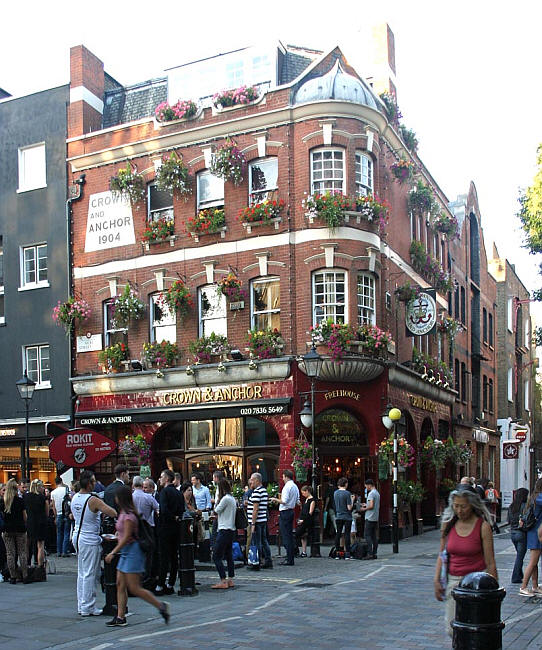 Crown & Anchor, 22 Neal Street, London WC2H 9PS