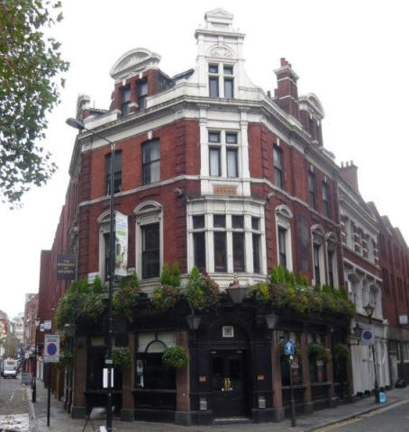 Marquis of Granby, 142 Shaftesbury Avenue, WC2 - in November 2008