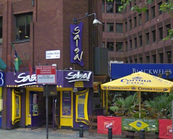 Salsa!, 96 Charing Cross Road, London, WC2H in 2019