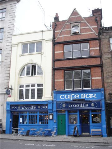 Sugar Loaf, 40 Great Queen Street - in January 2007