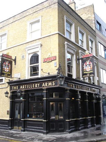 Artillery Arms, 102 Bunhill Row - in September 2006