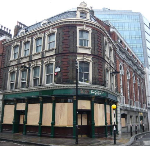 Kings Head, 49 Chiswell Street, EC1 - in March 2008