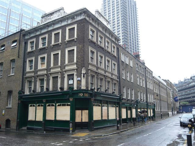 St Paul's Tavern, 56 Chiswell Street, EC1 - in March 2008