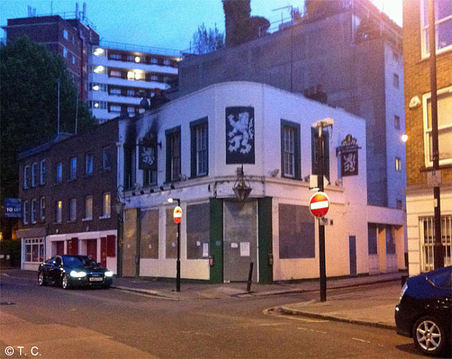 White Lion, 37 Central Street, EC1 - in May 2014