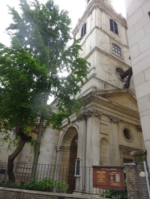 St Magnus Martyr, Lower Thames street, City of London EC3  - in June 2021