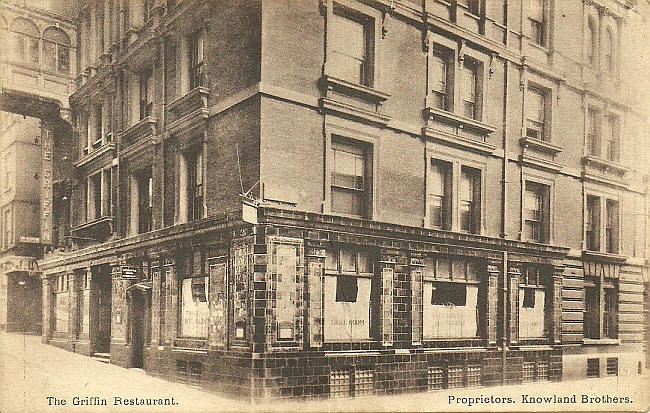 The Griffin, 9 & 11 Villiers Street - circa 1930s