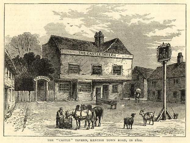 Castle Tavern, Kentish Town - circa 1883