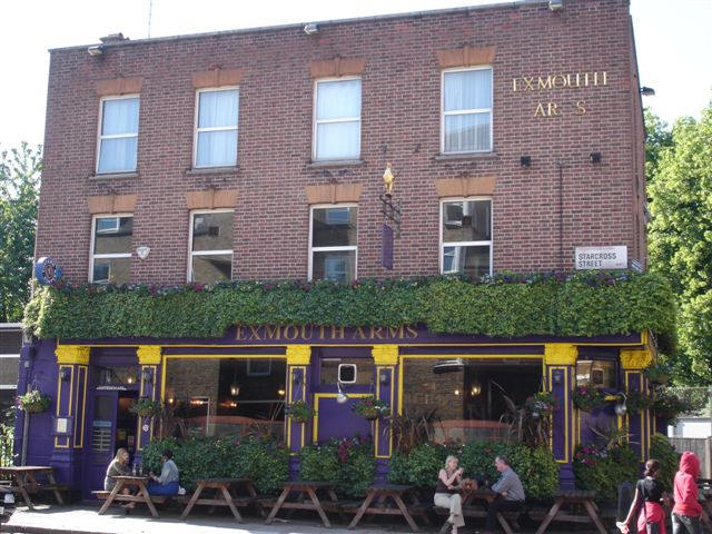 Exmouth Arms, 1 Starcross Street, NW1 - in May 2007