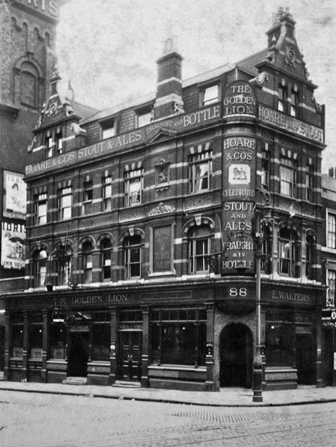 Golden Lion, 88 Great College Street, Camden Town NW1 - Licensee E Walters circa 1940