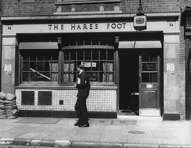 Hares Foot, 36 Goodge Street W1 - in 1942
