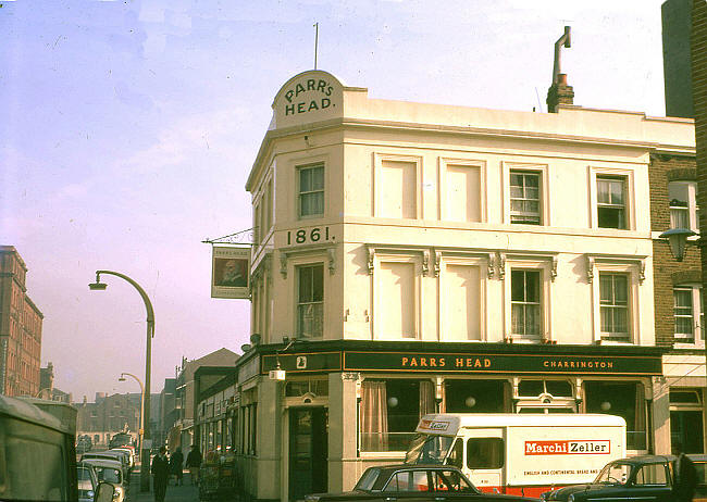 Parrs Head, 73 King Street, Camden Town - in 1969