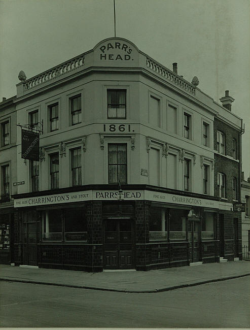 Parrs Head, 73 Plender Street, Camden Town NW1 - in 1937