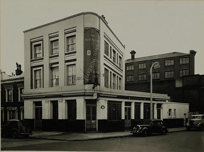 Trafalgar Tavern, 77 Castle Road, Kentish Town - in 1960
