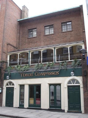 Three Compasses, 34 Cowcross Street EC1- in March 2007