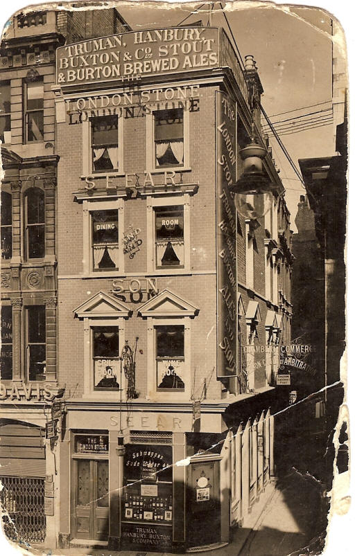 London Stone, 109 Cannon Street EC4 - circa 1930s