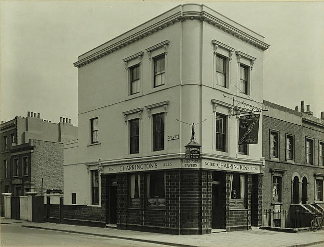 Freemasons Tavern, 61 Howard Road, Stoke Newington - in 1940
