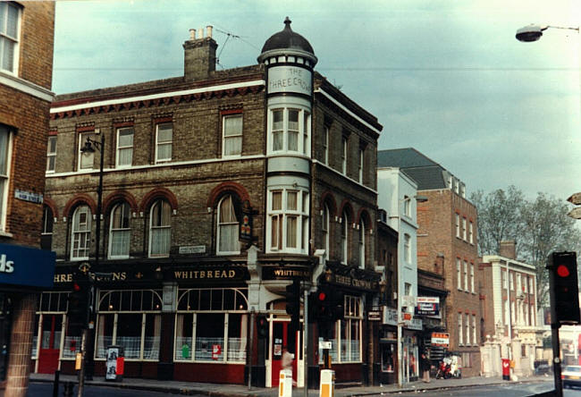 Three Crowns, 175 Stoke Newington High Street, N16 - in 1988