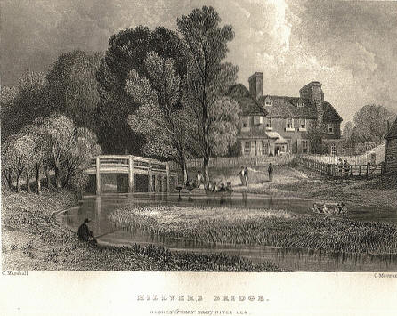 Ferry Boat Inn, Tottenham - in 1835