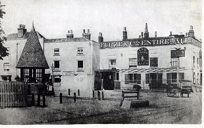 Swan, Tottenham High Road - in 1873
