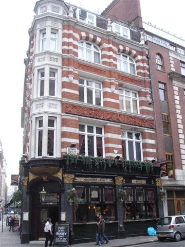 Cambrian Stores, 44 Glasshouse Street, W1- in October 2007