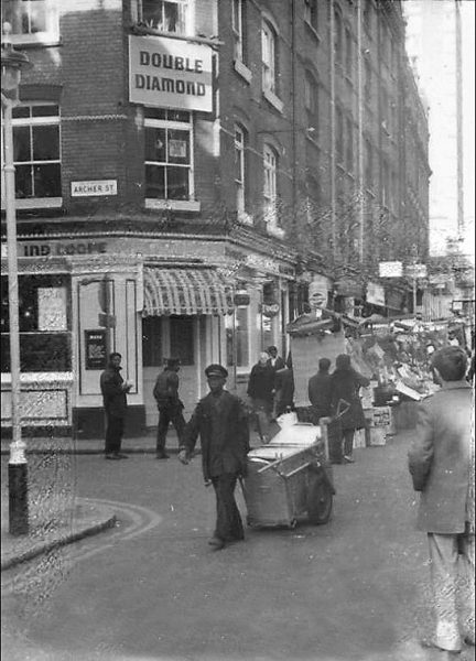 White Horse, 45 Rupert Street, W1 - in the 1970s
