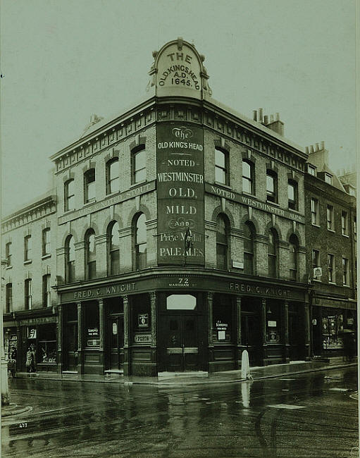 Old Kings Head, 72 Marsham Street, St John Westminster