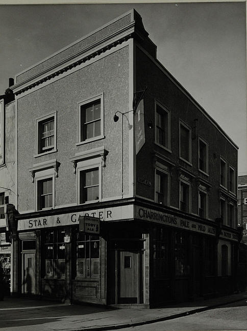 Star & Garter, 233 Whitechapel Road, Whitechapel - in 1961