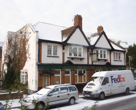 Pottery Arms, 25 Clayponds Lane, Brentford - in January 2010