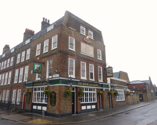 Fox & Hounds & Mawson Arms, 110 Chiswick Lane South, W4 - in April 2010