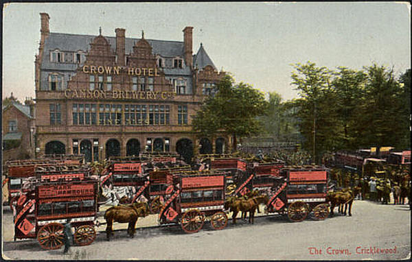 The Crown Hotel, Cricklewood - Cannon Brewery Co