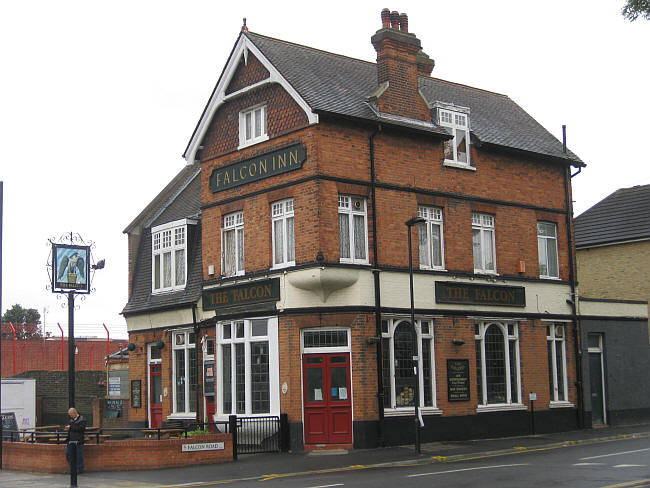 Falcon, 115 South Street, Ponders End - in July 2013