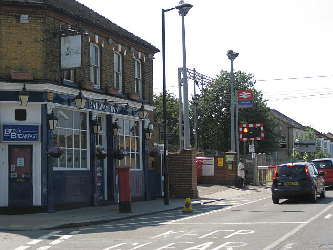 Railway Inn, 229 Ordnance Road, Enfield - in July 2013