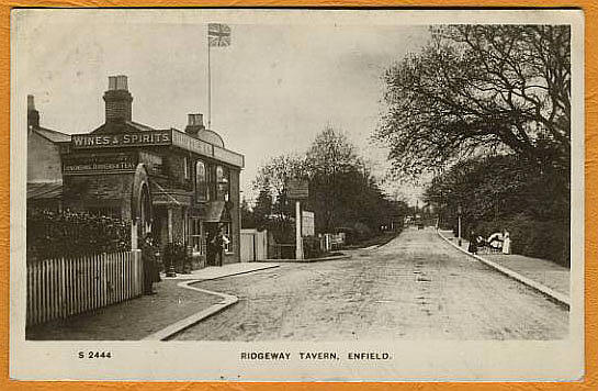 Ridgeway Tavern, Enfield - in 1912