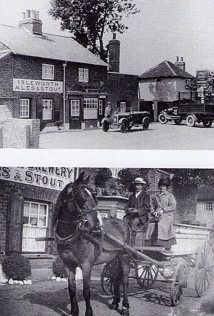 Dog & Partridge, Harlington Road, Feltham - in 1930