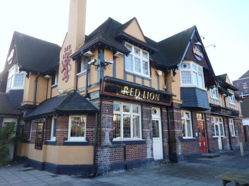 Red Lion, Ruislip Road, Greenford - in January 2010