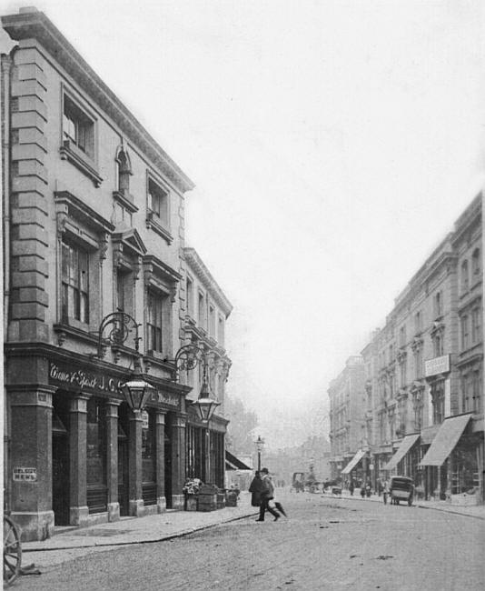 Belsize Tavern, Belsize Lane, Hampstead  circa 1900, Landlord Jabez George Clarke.